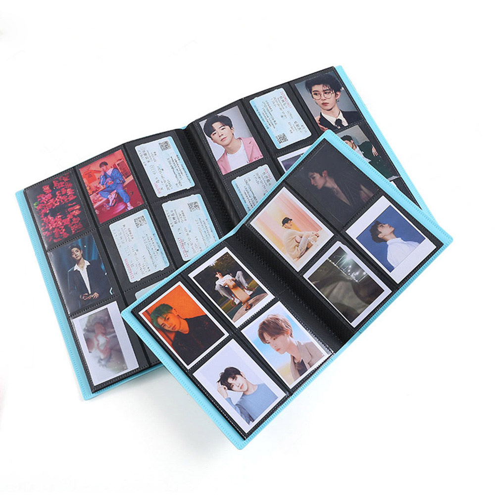 Polaroid Photo Album - 3인치 인쇄 용지 보라색/분홍색 432 포켓