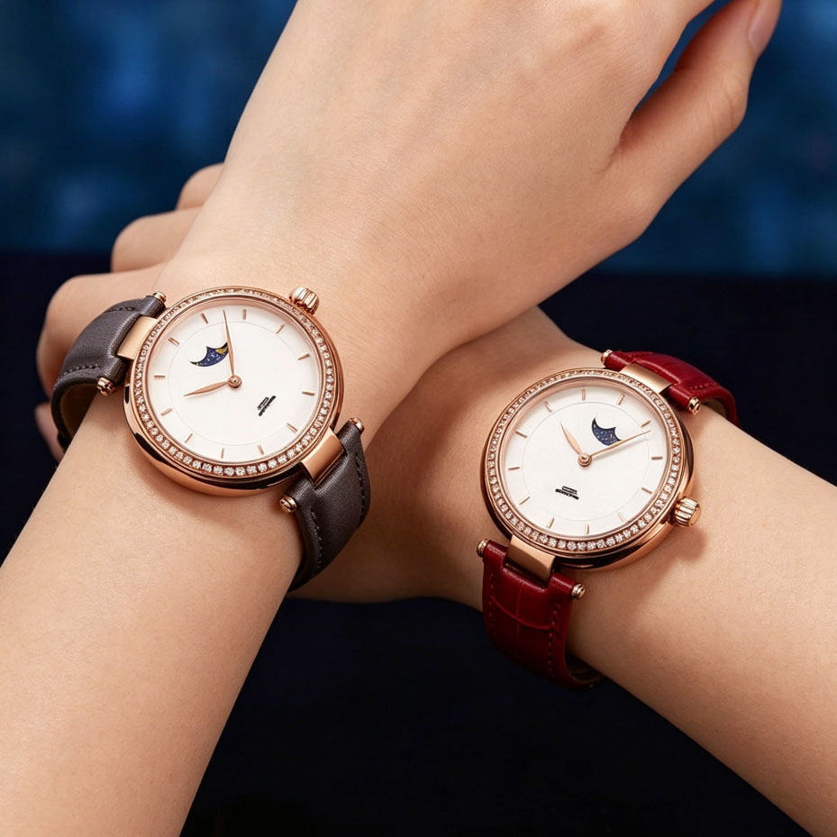 Vintage Watch Crystal - 베이징 시계 빈티지 시계 여성용 스켈레톤