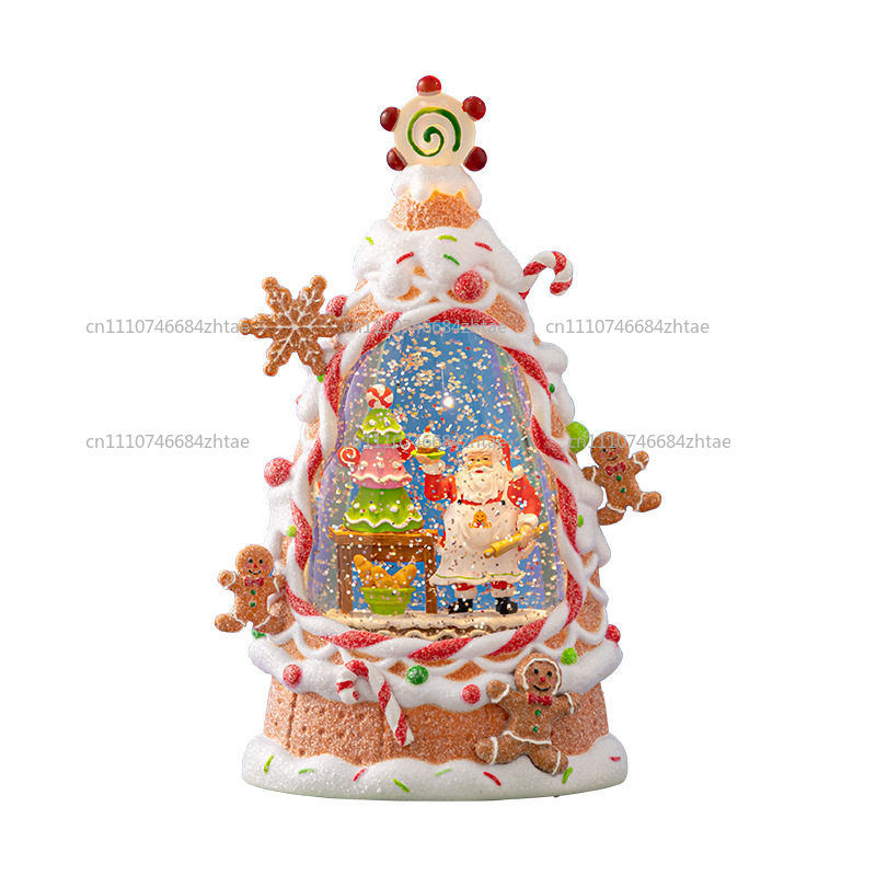 Vintage Collectible Christmas Ornaments - 빈티지 스타일 크리스마스 랜턴 장식, LED