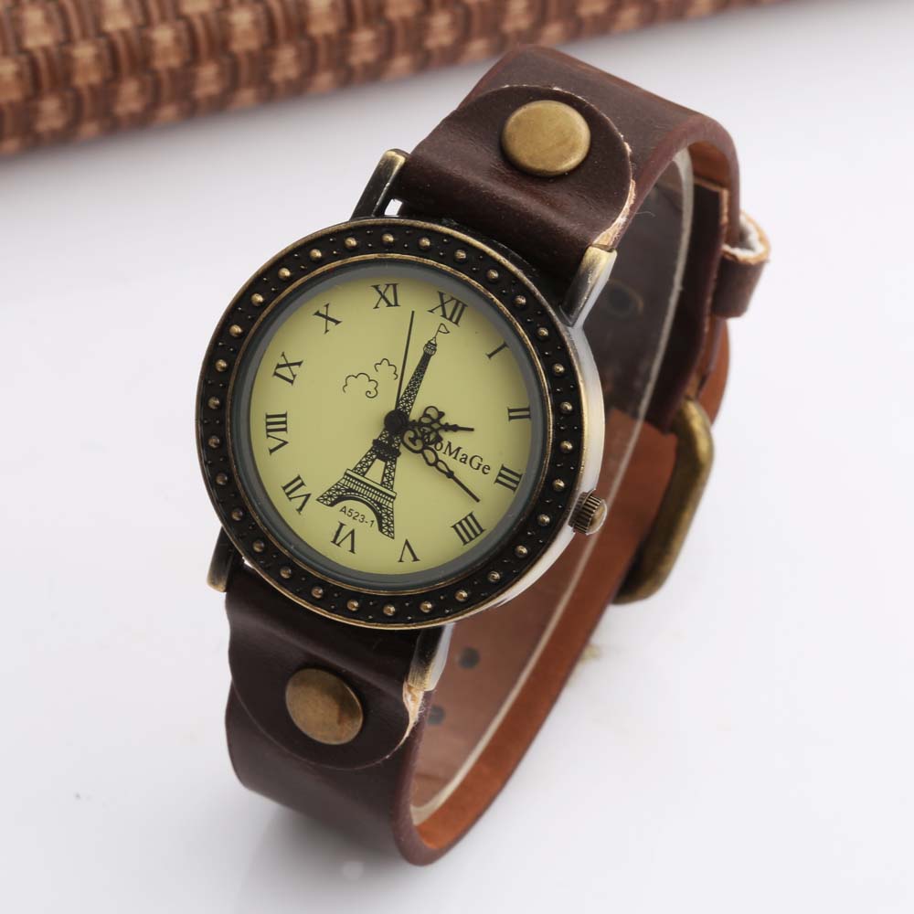 Vintage Watch Crystal - 여성 시계 패션 빈티지 여성 시계