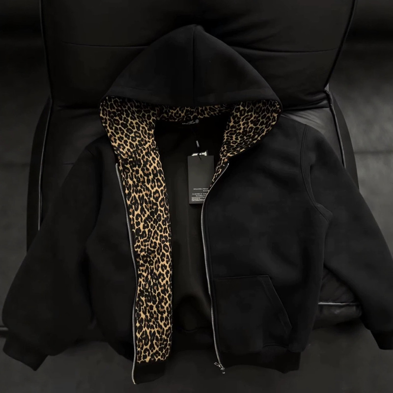 Vintage Zip Hoodie - QICHE 남성용 아메리칸 빈티지 지퍼업 후디,