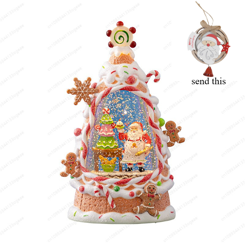 Vintage Collectible Christmas Ornaments - 빈티지 스타일 크리스마스 랜턴 장식, 애니메이션