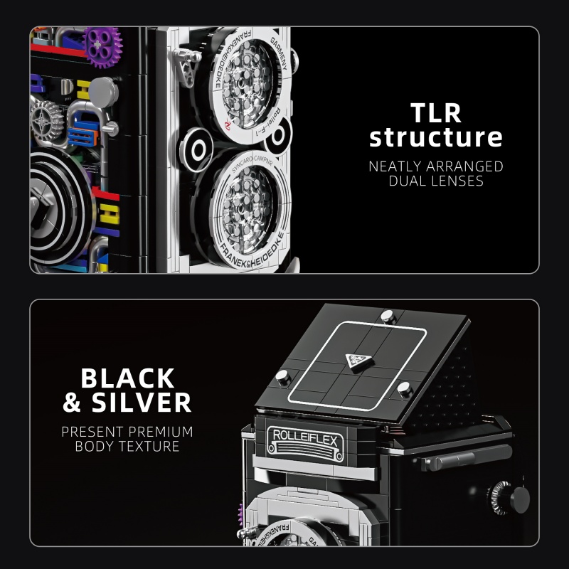 인기 판매 중인 트윈 렌즈 빈티지 카메라 블록 세트,  - Collectible Vintage Cameras 리뷰 및 가격