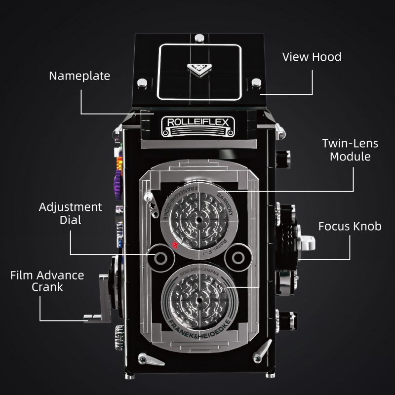 인기 판매 중인 트윈 렌즈 빈티지 카메라 블록 세트,  - Collectible Vintage Cameras 리뷰 및 가격
