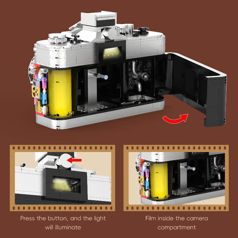 865개 또는 805개 빈티지 카메라 모델 빌딩 블록, - Collectible Vintage Cameras 리뷰 및 가격
