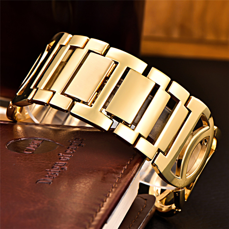 럭셔리 브랜드 레이디 골드 시계 전체 스테인레스 스틸  - Vintage Watch Crystal 리뷰 및 가격