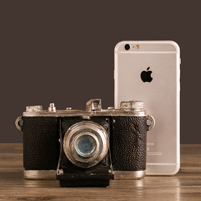 블랙 초라한 시크 카메라 빈티지 홈 데코, 레진 공예, - Collectible Vintage Cameras 리뷰 및 가격