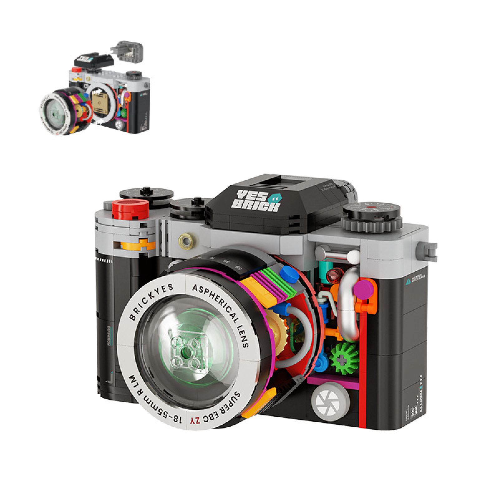 레트로 카메라 빌딩 키트 건설 모델 블록 세트 성인을위 - Collectible Vintage Cameras 리뷰 및 가격