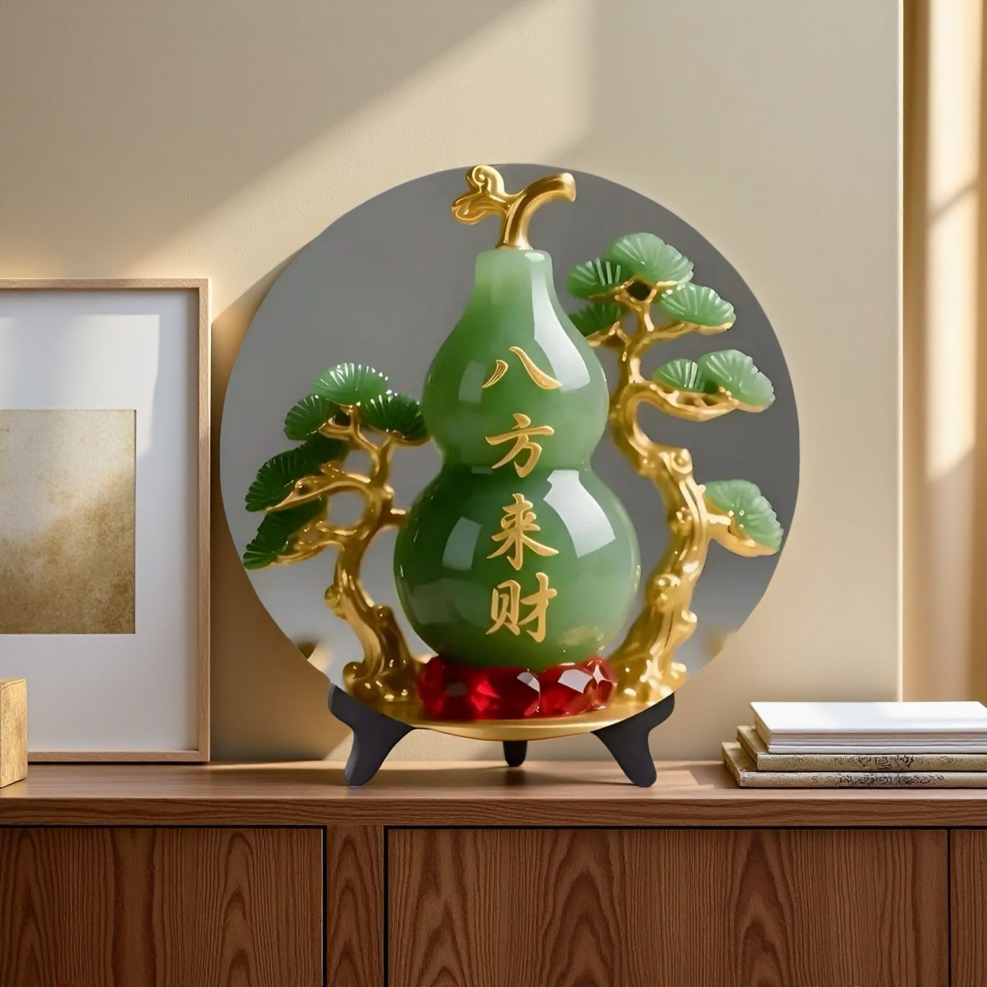천연 옥 조롱박 장식품 현관 거실 데스크탑 장식 빈티지 - Vintage Collectible Christmas Ornaments 리뷰 및 가격