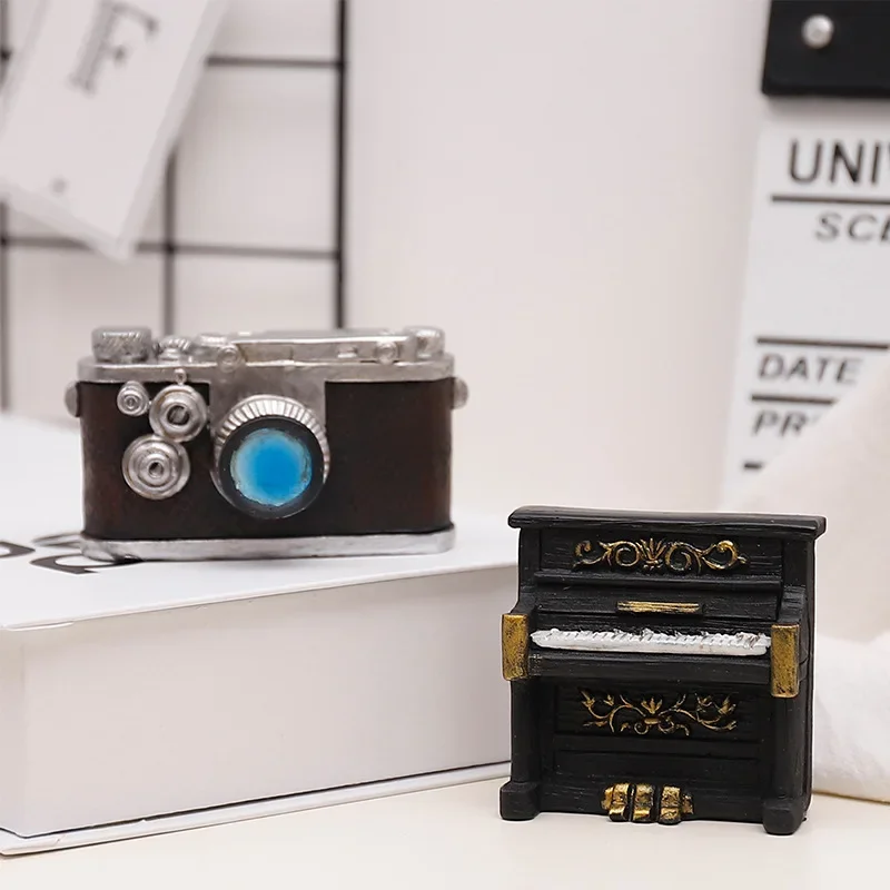 빈티지 미니 카메라 장식 데스크탑 사진 소품 소형 카메 - Collectible Vintage Cameras 리뷰 및 가격