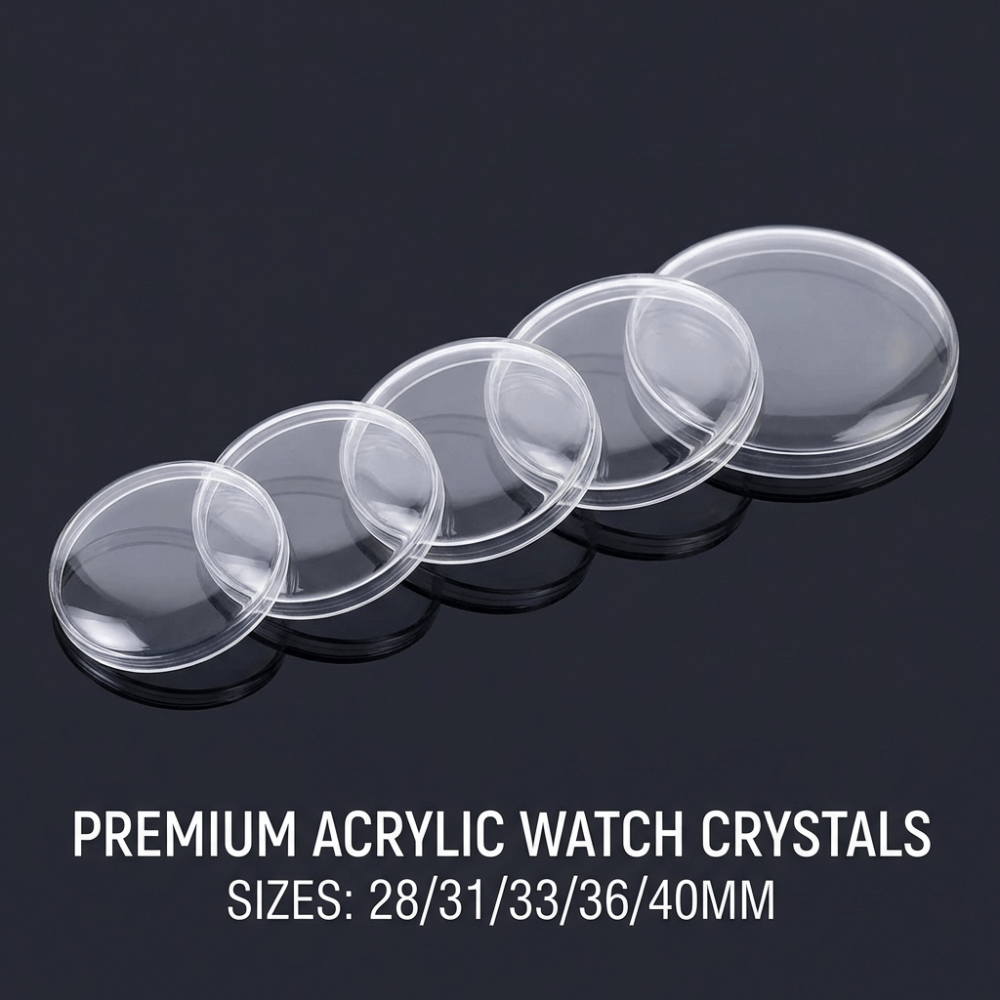 고품질 하이돔형 아크릴 시계 거울 28-40mm 투명  - Vintage Watch Crystal 리뷰 및 가격