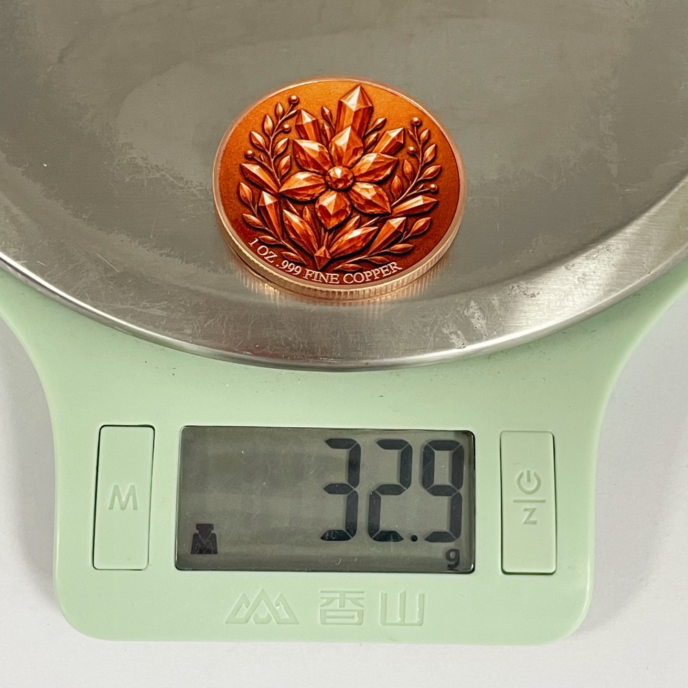 1온스 .999 구리 빈티지 브론즈 도금 외계인 모스맨 - Vintage Collectible Coins 리뷰 및 가격