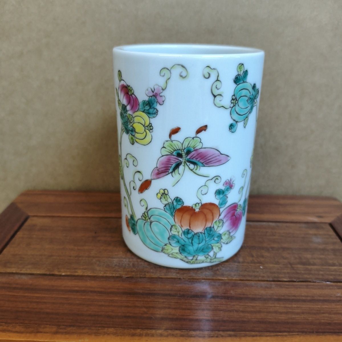 빈티지 수제 파스텔 장식용 항아리 병 상자 그려진 나비 - Vintage Collectible Bottles 리뷰 및 가격