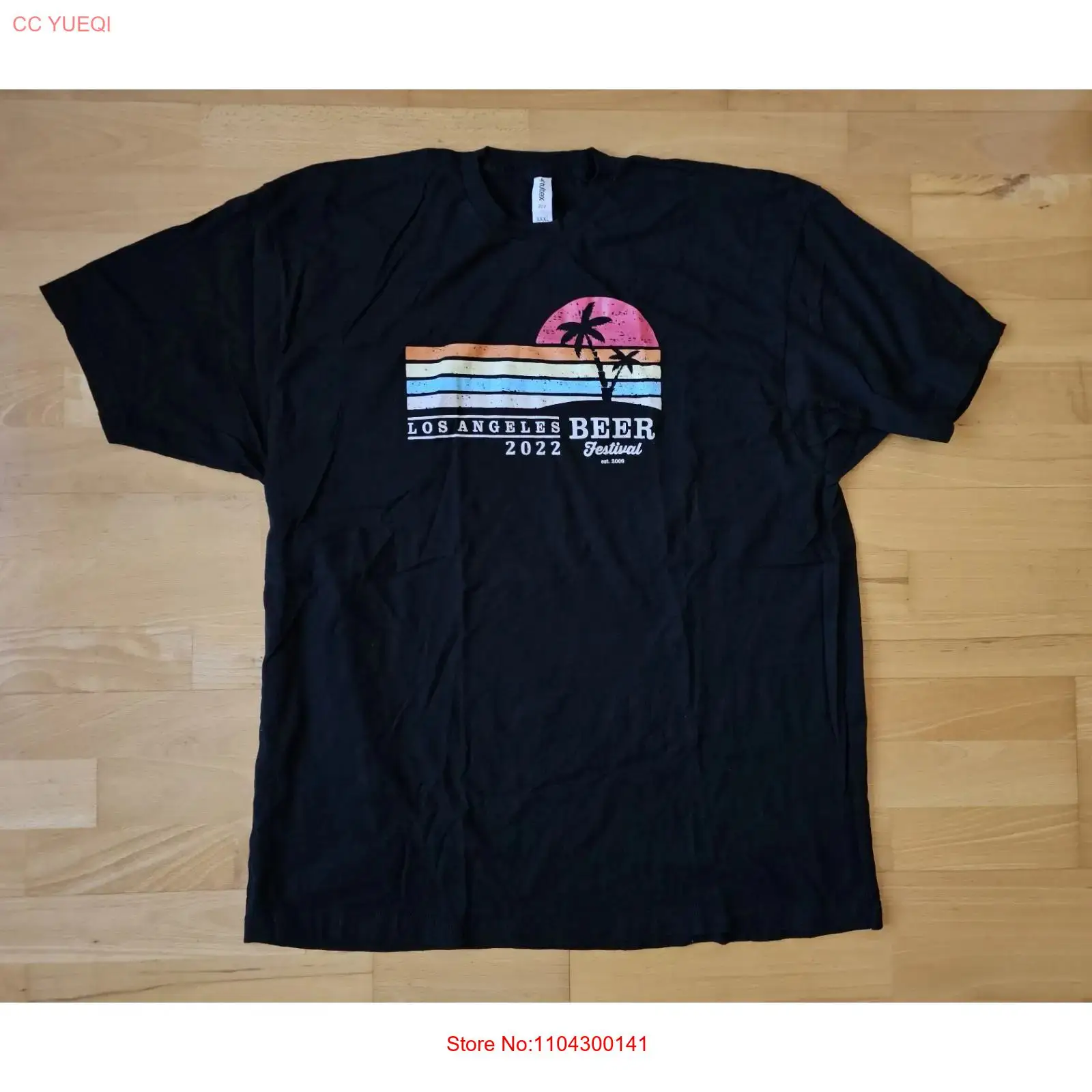 로스앤젤레스 LA 맥주 축제 2022 블랙 티셔츠 XX - Collectible Vintage T Shirts 리뷰 및 가격
