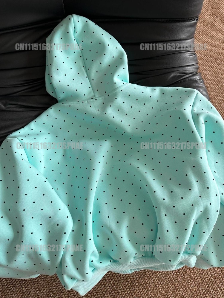 아메리칸 스타일 폴카 도트 스타 스웨트셔츠 새로운 봄  - Vintage Zip Hoodie 리뷰 및 가격