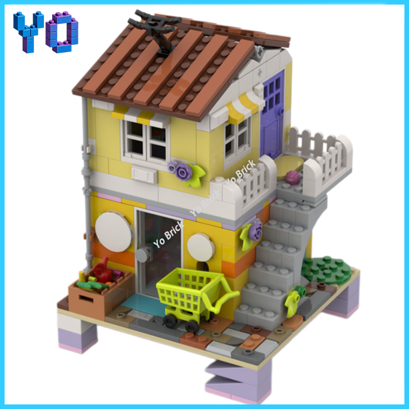 시뮬레이션된 옛날 거리 식료품점 빌딩 블록 빈티지 상점 - Vintage Collectible Stores 리뷰 및 가격