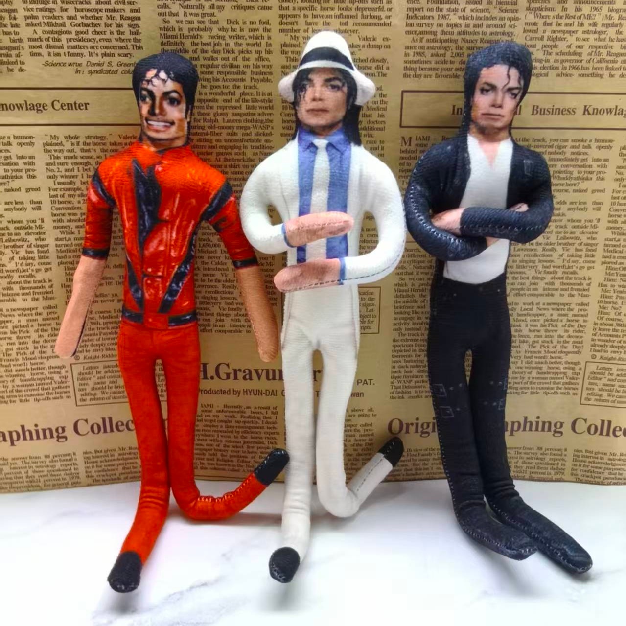 빈티지 MJ 마이클 잭슨 코스프레 소품 인형 구부릴 수 - Vintage Collectible And Vintage Dolls 리뷰 및 가격