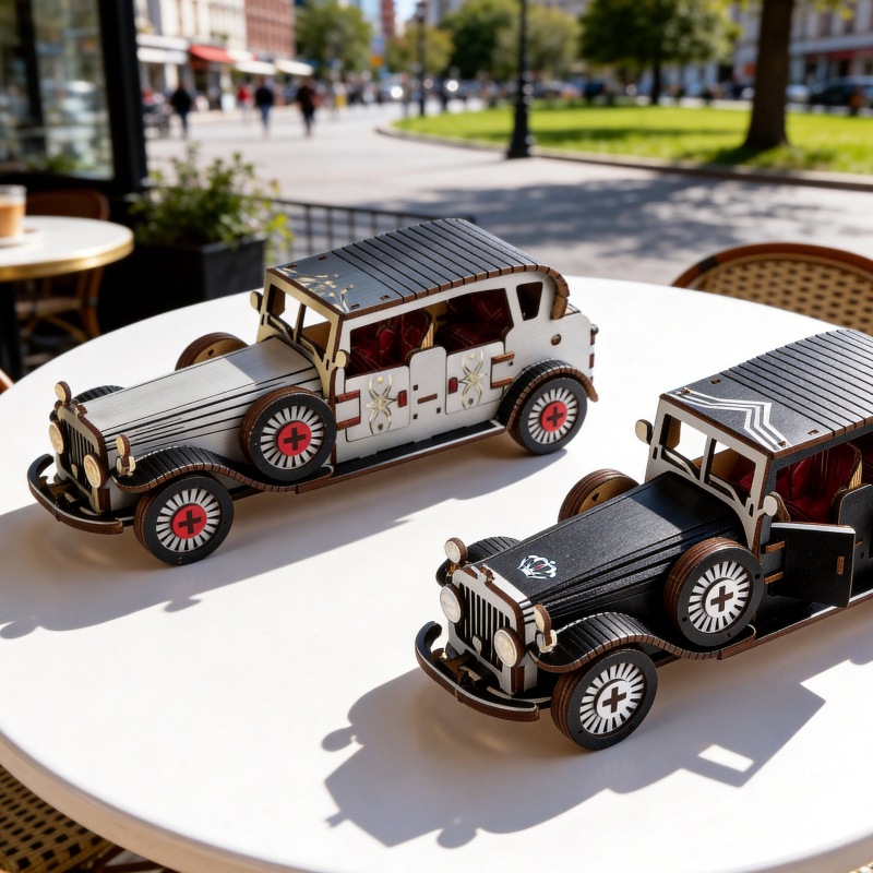DIY 3D 나무 빈티지 클래식 자동차 미니어처 모델  - Vintage Collectible Cars 리뷰 및 가격