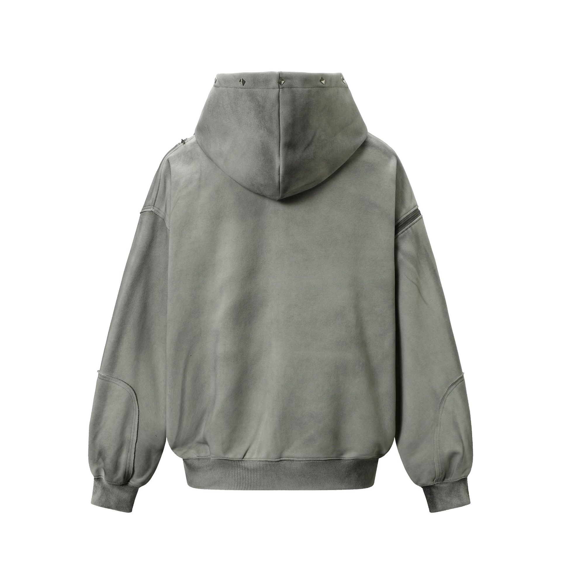 남성용 빈티지 후드 재킷, 2025 레트로 집업 그런지 - Vintage Zip Hoodie 리뷰 및 가격