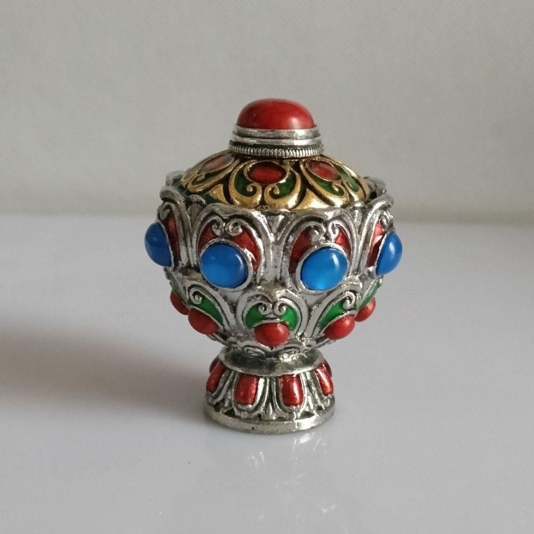 빈티지 앤틱 컬렉션 에스닉 스타일 순수 구리 상감 다중 - Vintage Collectible Bottles 리뷰 및 가격