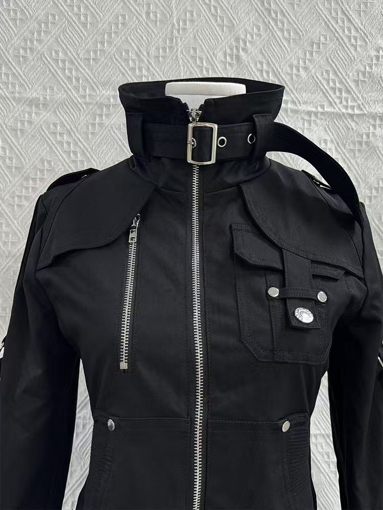 Y2K 고딕 블랙 슬림 더블 지퍼 후드티 여성용 Y2K - Vintage Zip Hoodie 리뷰 및 가격