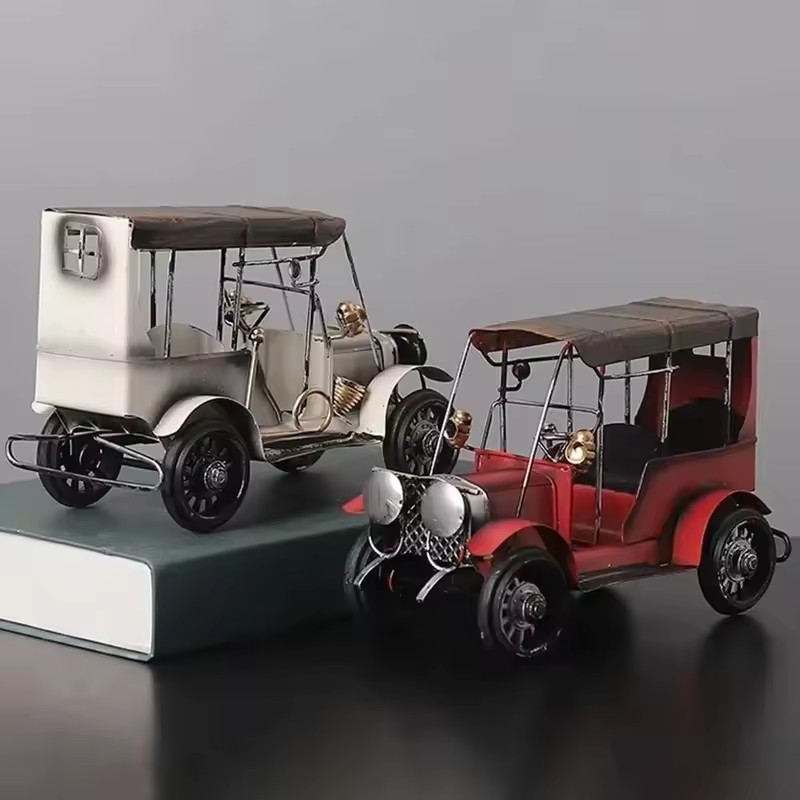 레트로 향수 주석 골동품 자동차 모델 아트 크리 에이  - Vintage Collectible Cars 리뷰 및 가격