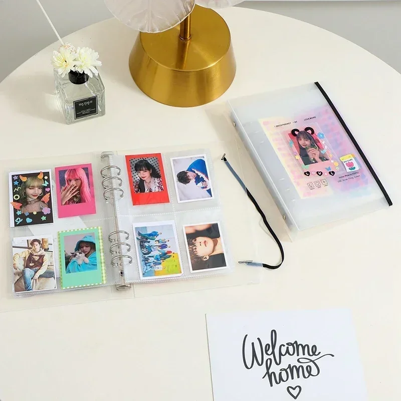 A5 바인더 포토 카드 홀더 Kpop 포토 카드 사진  - Polaroid Photo Album 리뷰 및 가격