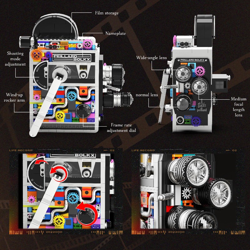805개 또는 865개 빈티지 카메라 모델 빌딩 블록, - Collectible Vintage Cameras 리뷰 및 가격