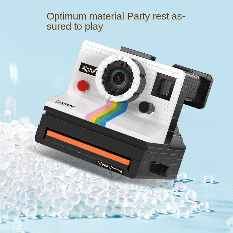 802pcs 미니 빌딩 블록 빈티지 모델 폴라로이드 레 - Collectible Vintage Cameras 리뷰 및 가격